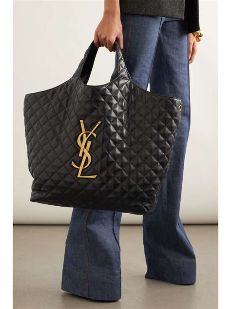 ysl small tote|ysl tote shopper.